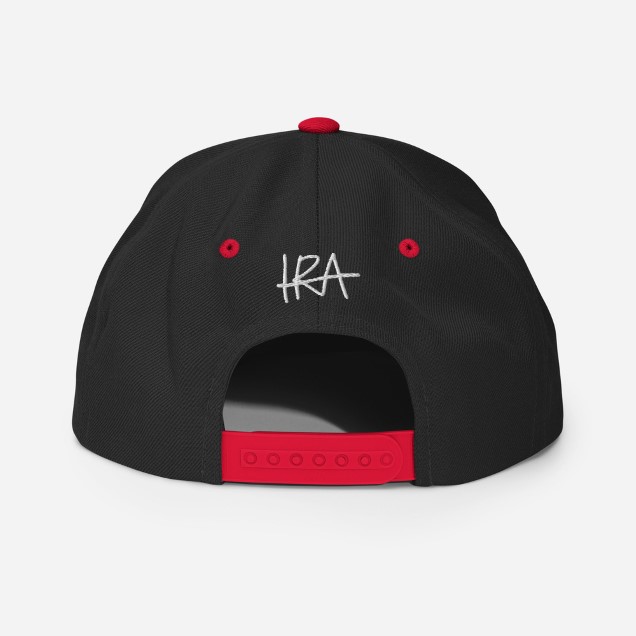 Ira snapback lippis Back print