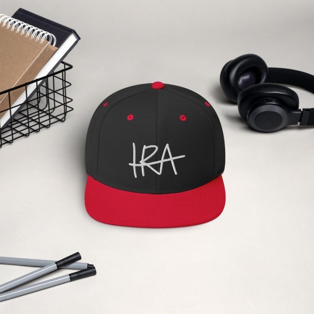 Ira snapback lippis Black Red