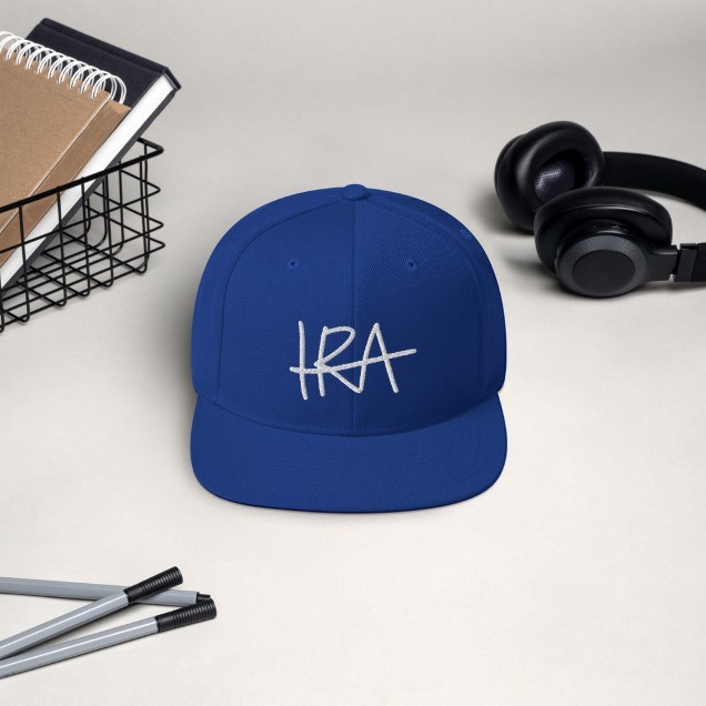 Ira snapback lippis Blue