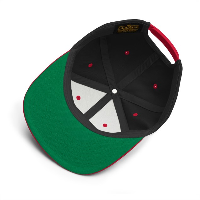 Ira snapback lippis Bottom print